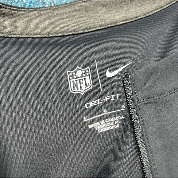 Nike NFL On Field Apparel Arizona Cardinals 1/4 Zip Pullover - Picture 8 of 11